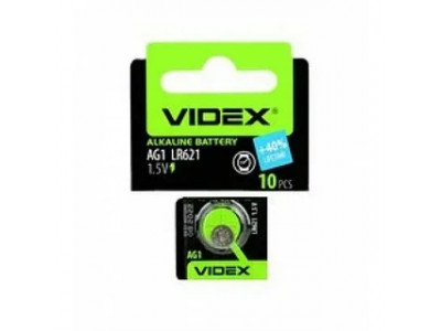 Купить Часовая батарейка Videx AG1 / LR621/ G1/ LR60/ 164/ GP64A/ 364/ SR621W