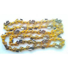 Цепь 50 звеньев, 25 зубов, шаг 3/8 1.3мм (каленый суперзуб)