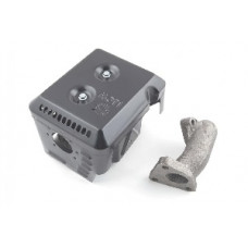 177F - глушитель с коленом