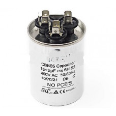 Конденсатор 15+3 mF CBB65 450VAC, металлический Конденсатор 15+3 mF CBB65 450VAC, металлический