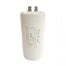 Конденсатор рабочий 100 mF СВВ60 450 VAC, клеммы