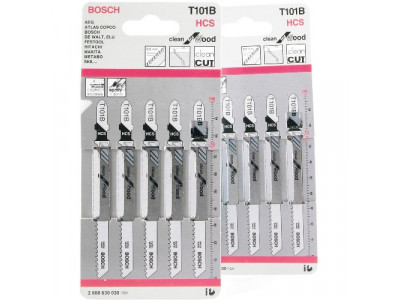 Купить Пилочки для электролобзика Bosch T101B (5шт.)