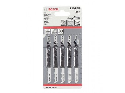Купить Пилочки для электролобзика Bosch T101BR (5шт.)