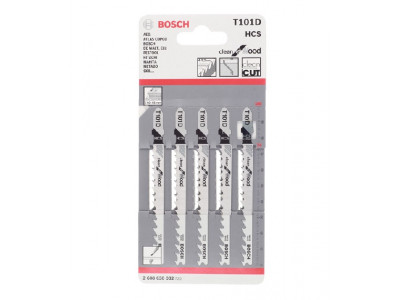 Купить Пилочки для электролобзика Bosch T101D (5шт.)