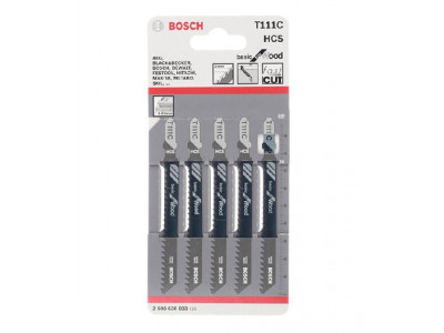 Купить Пилочки для электролобзика Bosch T111C (5шт.)