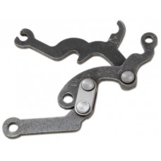 Механизм тормоза электропилы