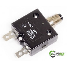 Кнопка-выключатель 25 А с пластиной