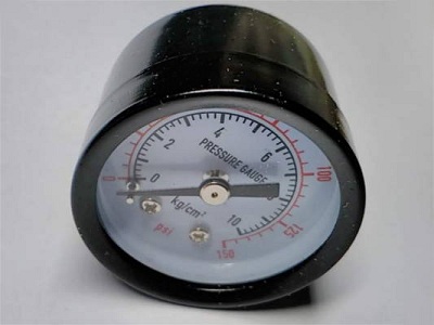 Манометр для компрессора, резьба 1/4, диаметр 40мм