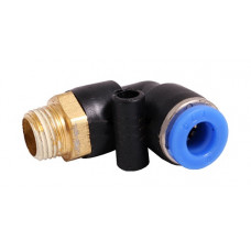 Цанговый фитинг угол 6мм 1/8 резьба