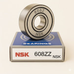 Подшипник шариковый NSK 608 ZZ (Япония) Подшипник шариковый NSK 608 ZZ (Япония)