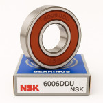 Подшипник шариковый NSK 6006 2RS (Япония) Подшипник шариковый NSK 6006 2RS (Япония)