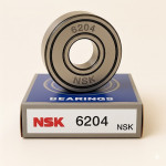 Подшипник шариковый NSK 6204 ZZ (Япония) Подшипник шариковый NSK 6204 ZZ (Япония)