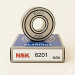 Подшипник шариковый NSK 6201 ZZ (Япония) Подшипник шариковый NSK 6201 ZZ (Япония)