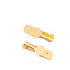 Клеммы-коннекторы, "папа" 4.8 mm (100 штук ) Клеммы-коннекторы, "папа" 4.8 mm (100 штук )