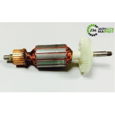 Якорь болгарки Bosch GWS 10-125 (35*163 резьба 8мм)